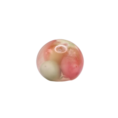 marble style triple wax ball squishy with 3 wax balls that can be broken to release a thickening agent to create a unique squish