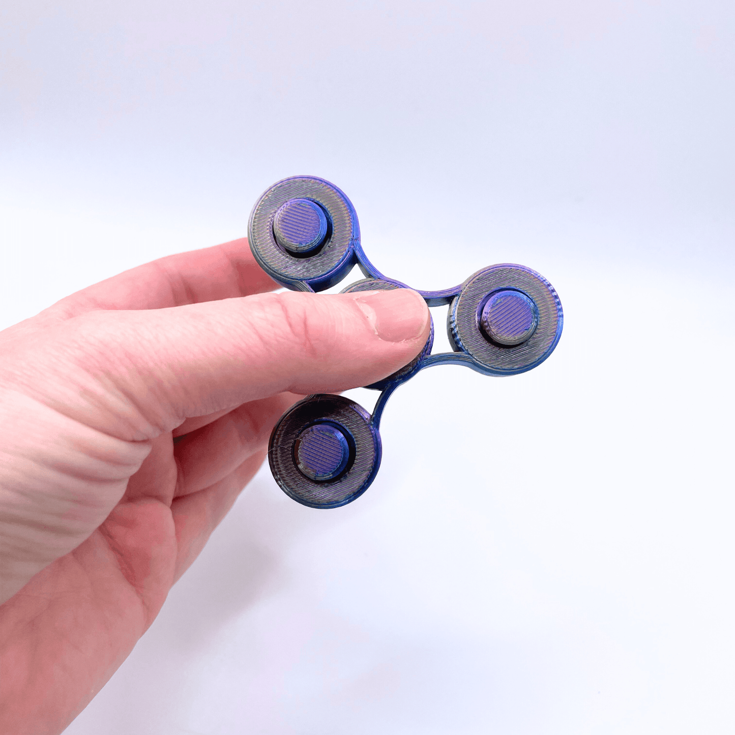 handheld fidget spinner and clicker