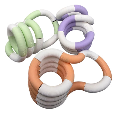 sensit by 3d fidgets, tangle style fidget toy