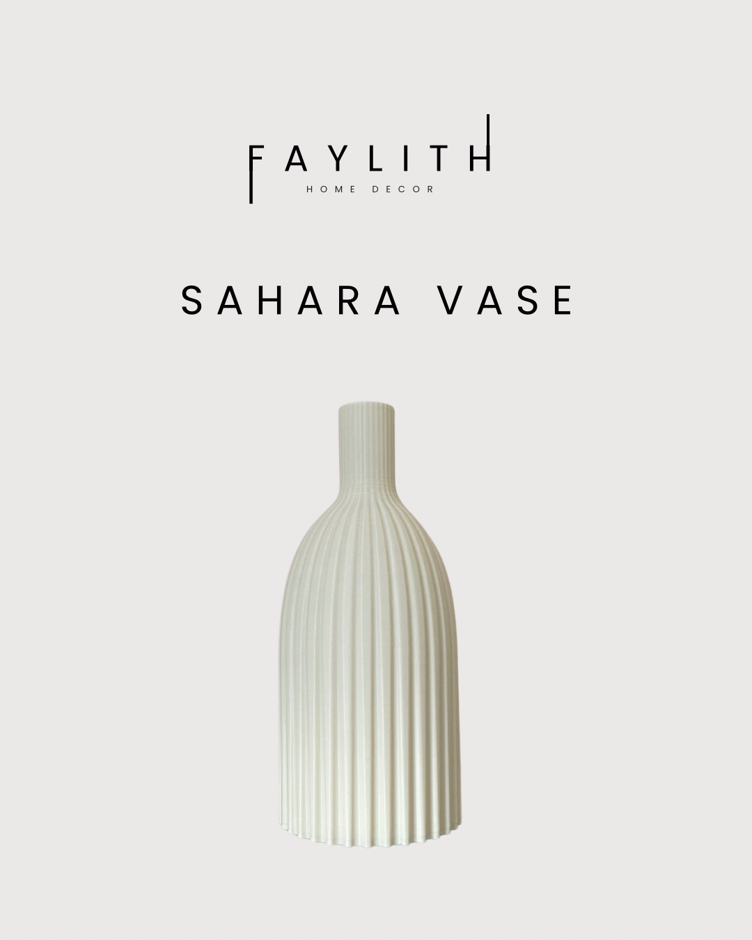 Sahara Beige Vase