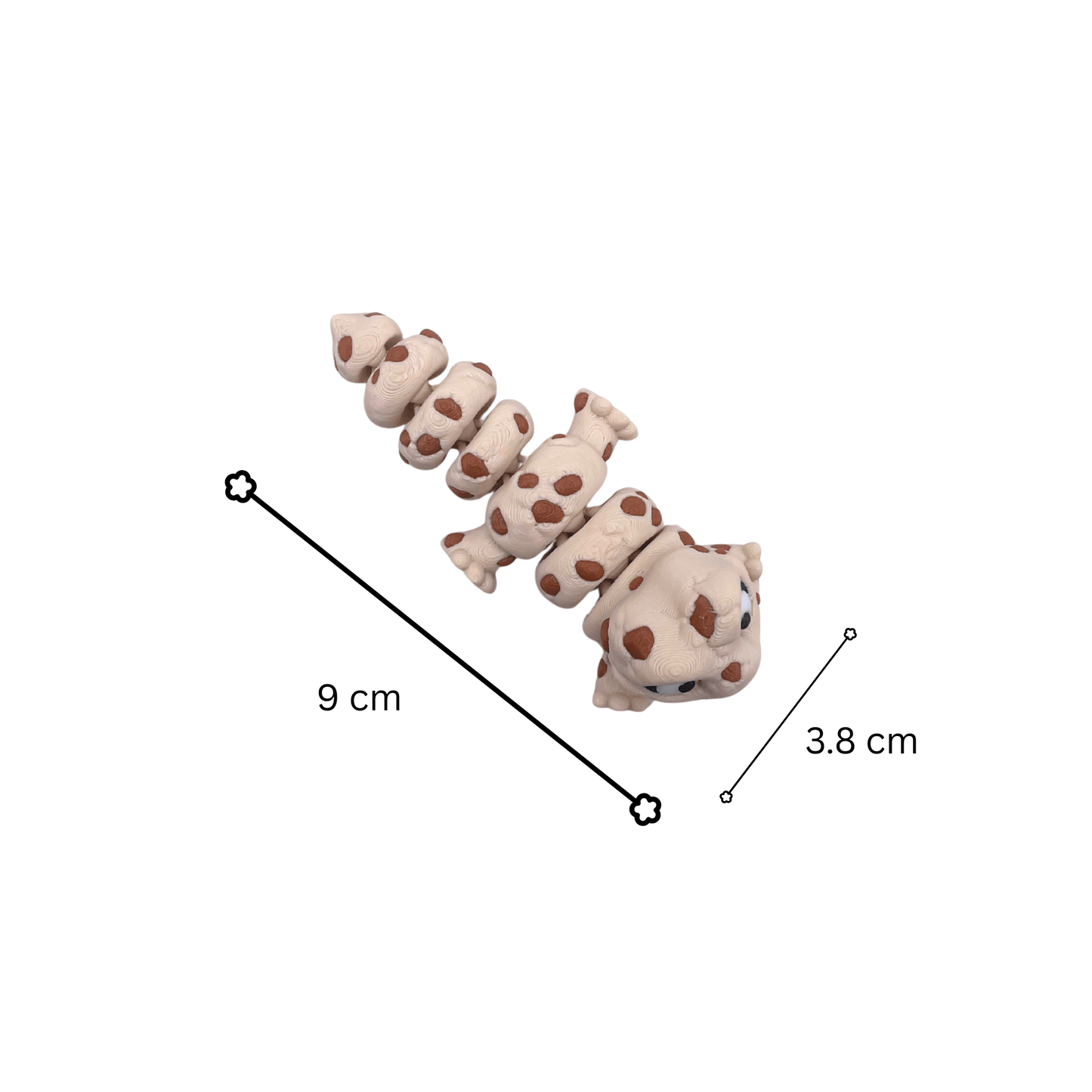 geko animal figurine fidget toy