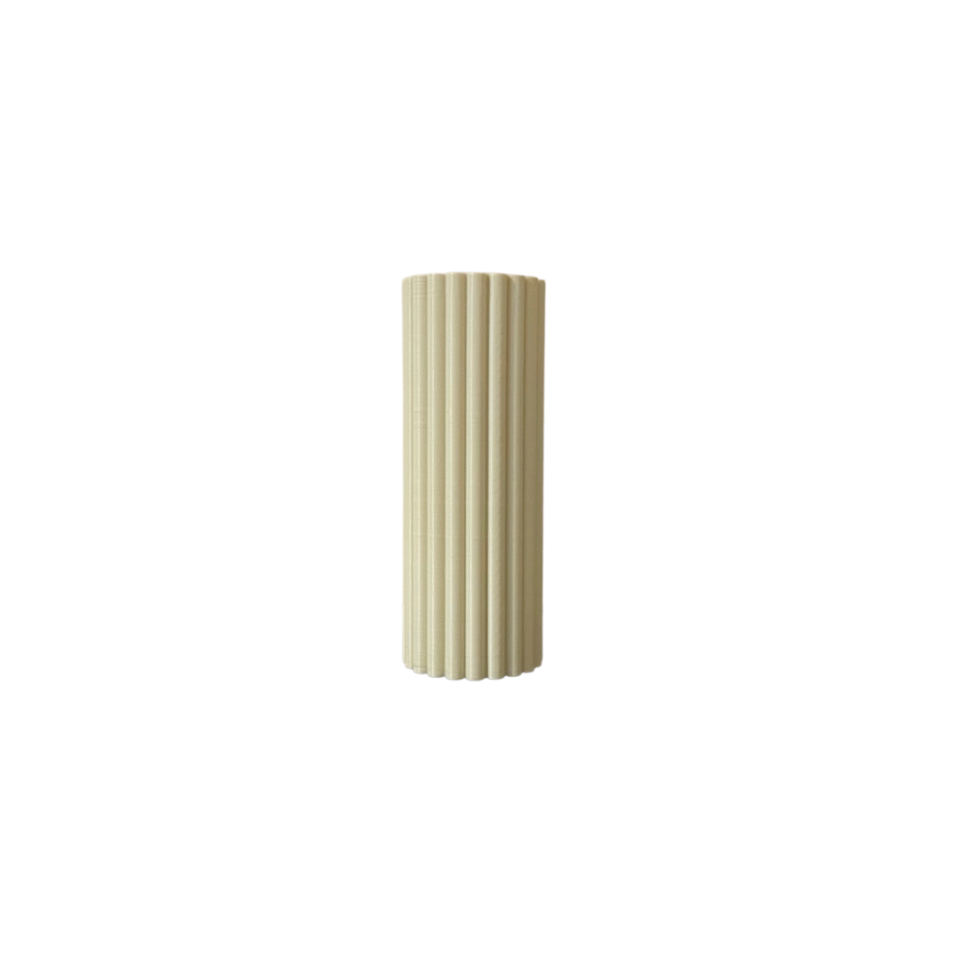 Terra Ribbed Vase