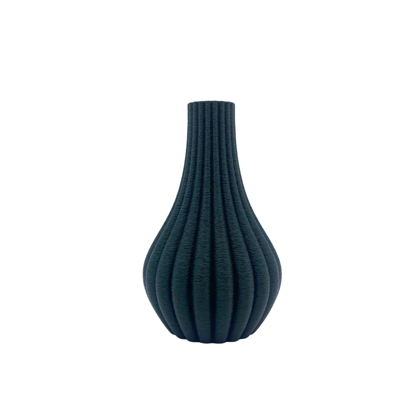 Mini Droplet Vases dark green
