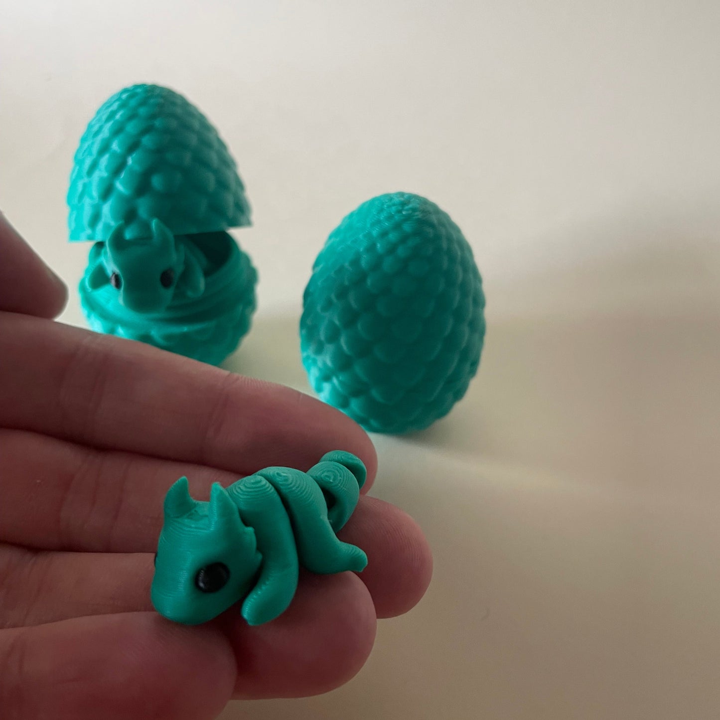 mini dragon and egg fidget toy