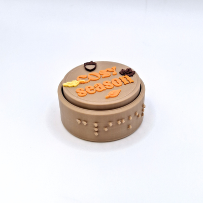 Cozy Season Large Button Clicker