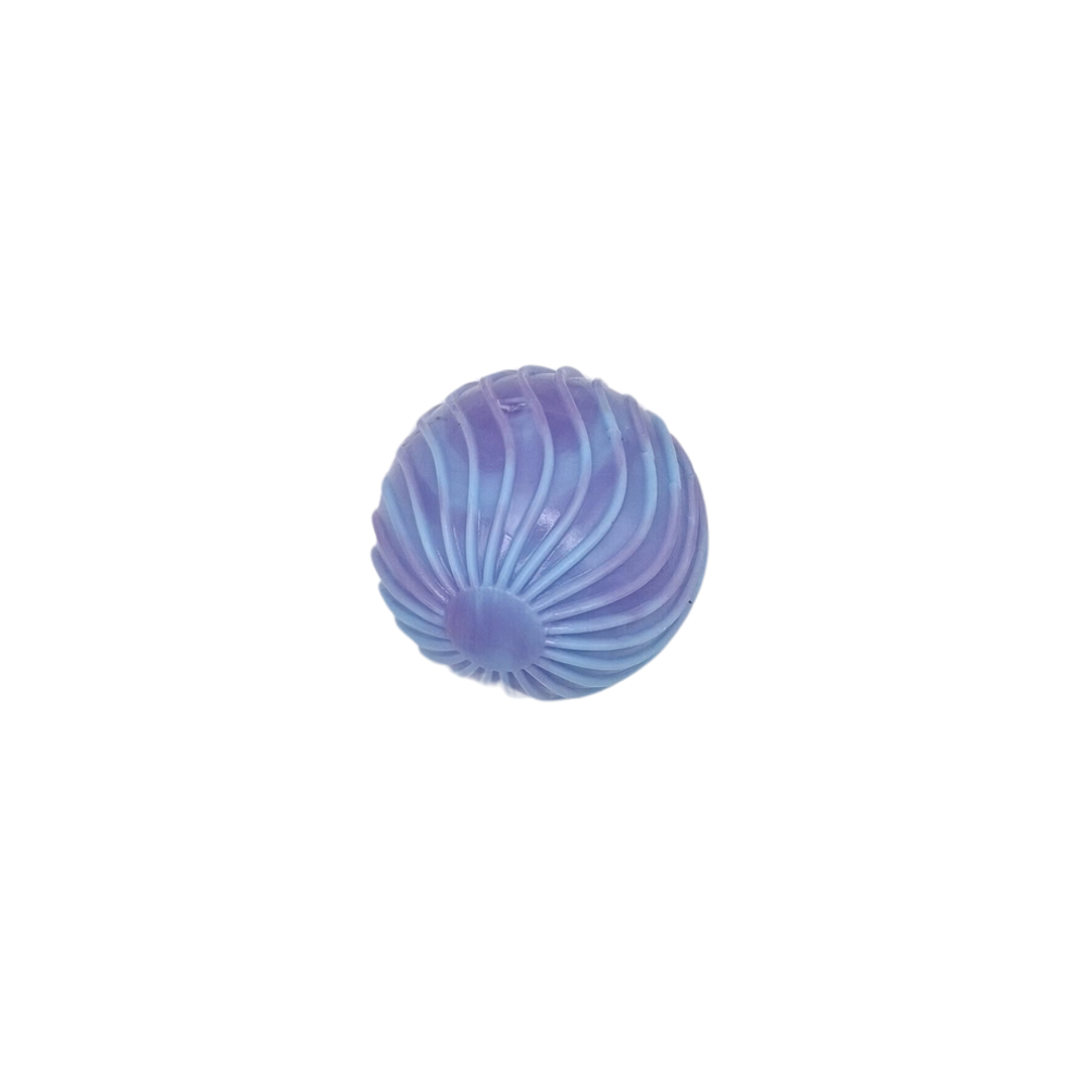 lavender blue textures sugar ball squishy