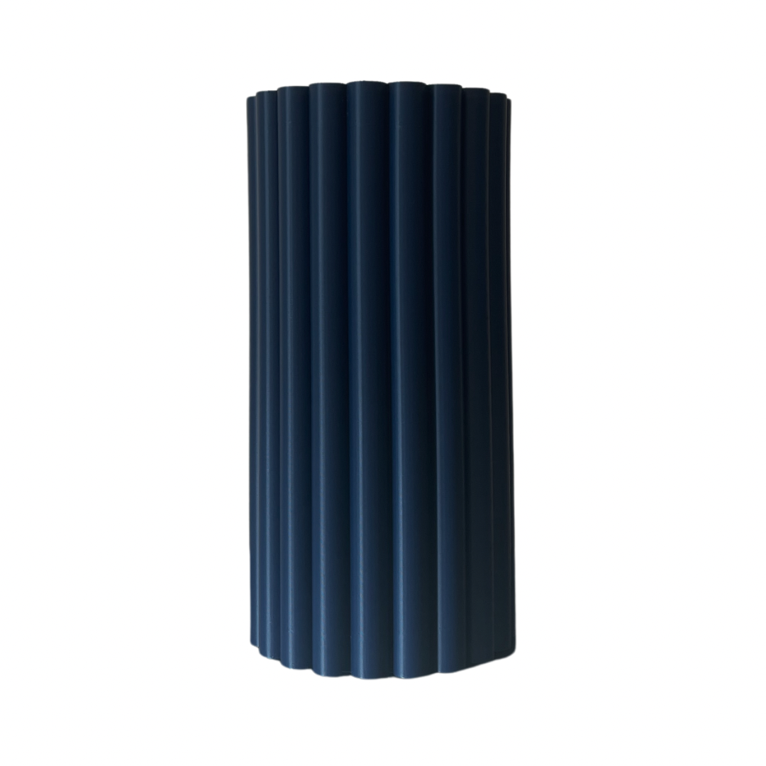 Terra Ribbed Vase
