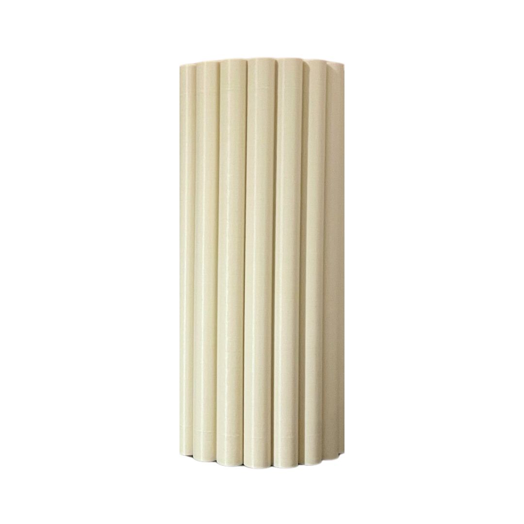 Terra Ribbed Vase