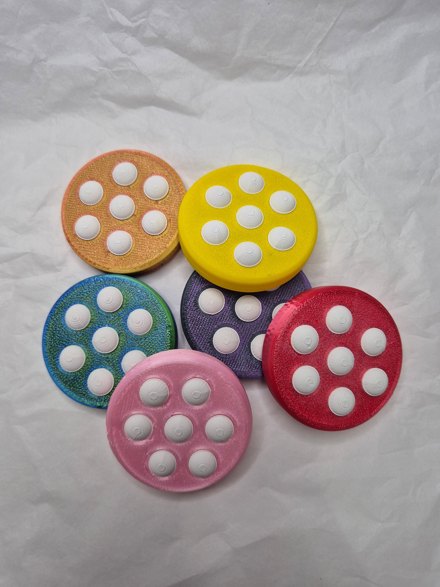 3dFidgets - Clicky Pad - Sensory Stimulation & Anxiety Relief Toy for Adults with ADHD