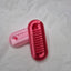 3dFidgets - heartSnap - Magnetic snap finger toy in heart shape with textured inside perfect for ADHD, autism and neurodivergent people