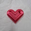 3dFidgets - heartSnap - Magnetic snap finger toy in heart shape with textured inside perfect for ADHD, autism and neurodivergent people