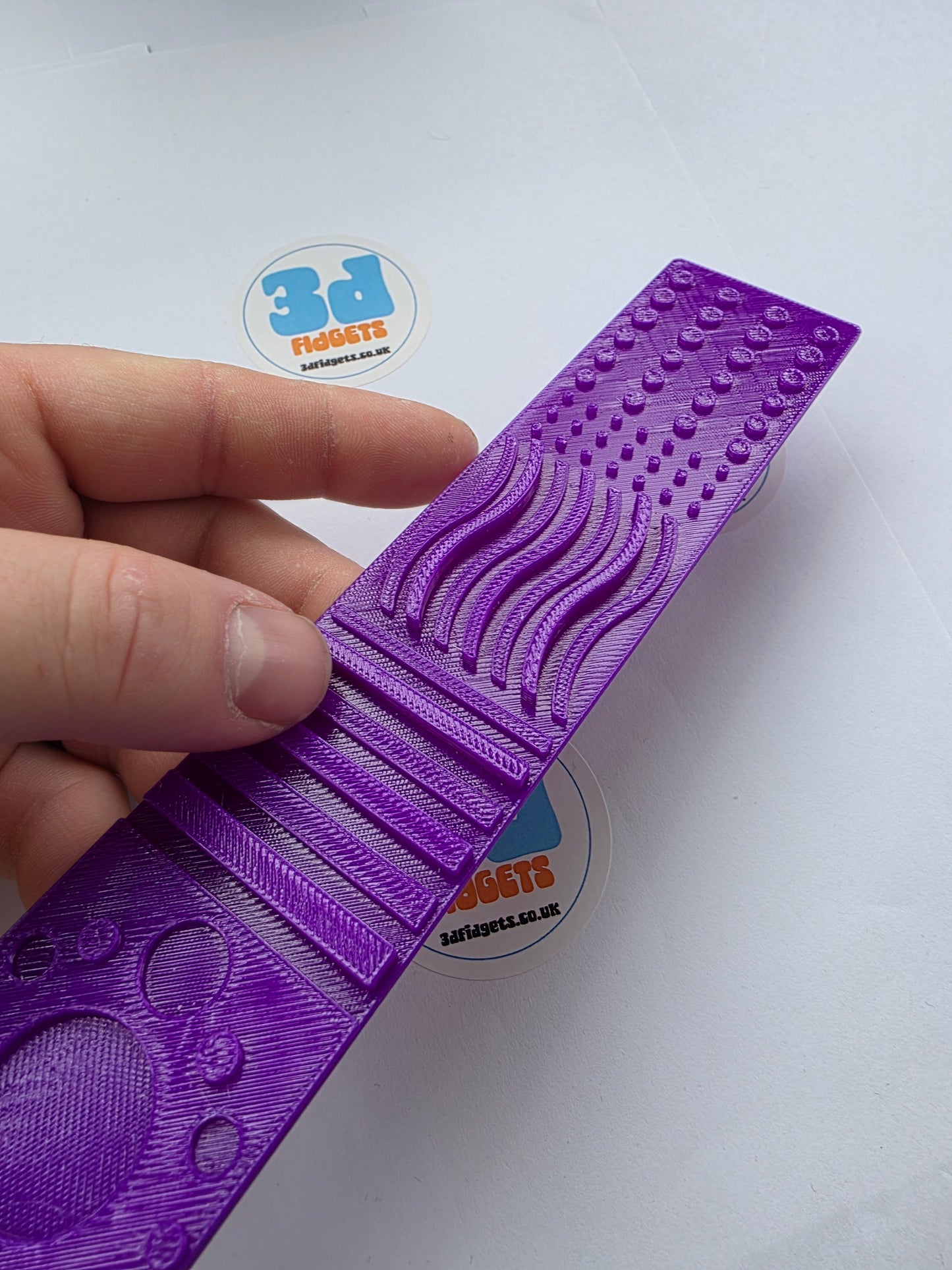 3dFidgets Sensory Bookmark - Perfect for Stress Relief and relaxation tool