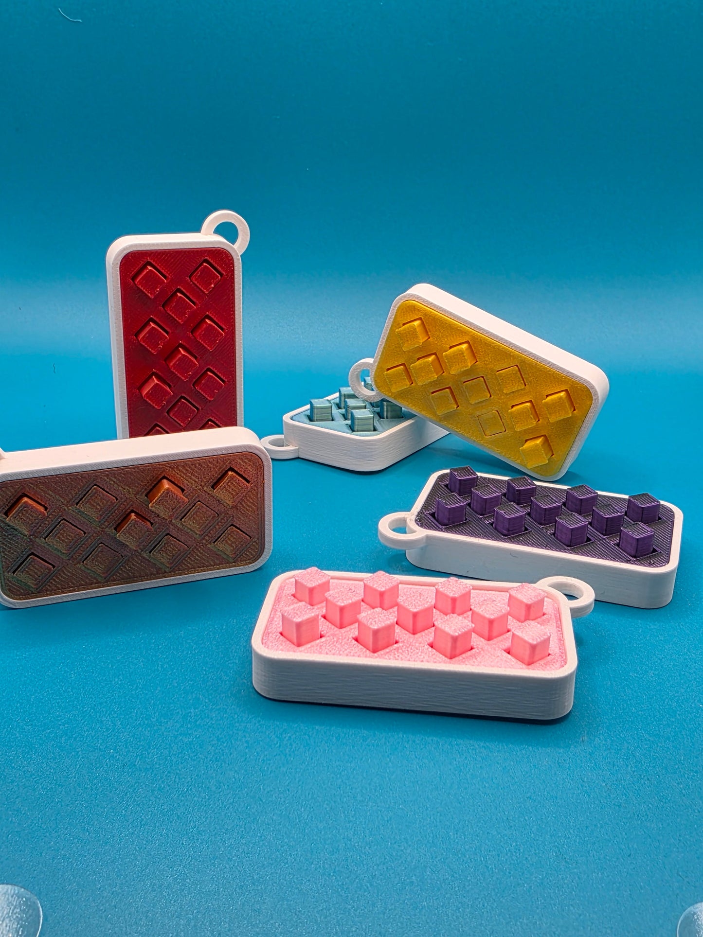 3dFidgets - Monsoon & MiniMonsoon 2-pack rain maker fidget toy