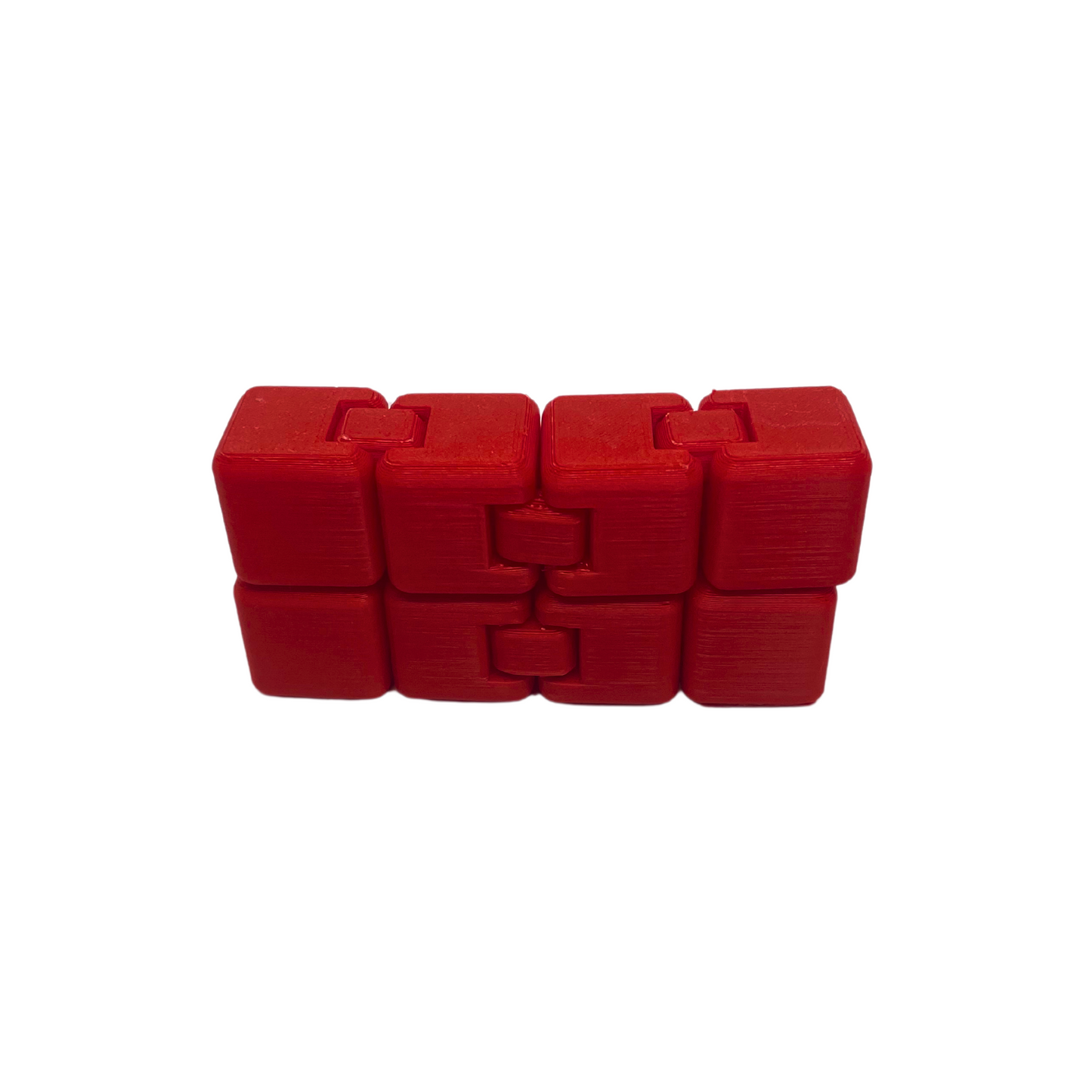 Red Infinity Cube Fidget Toy