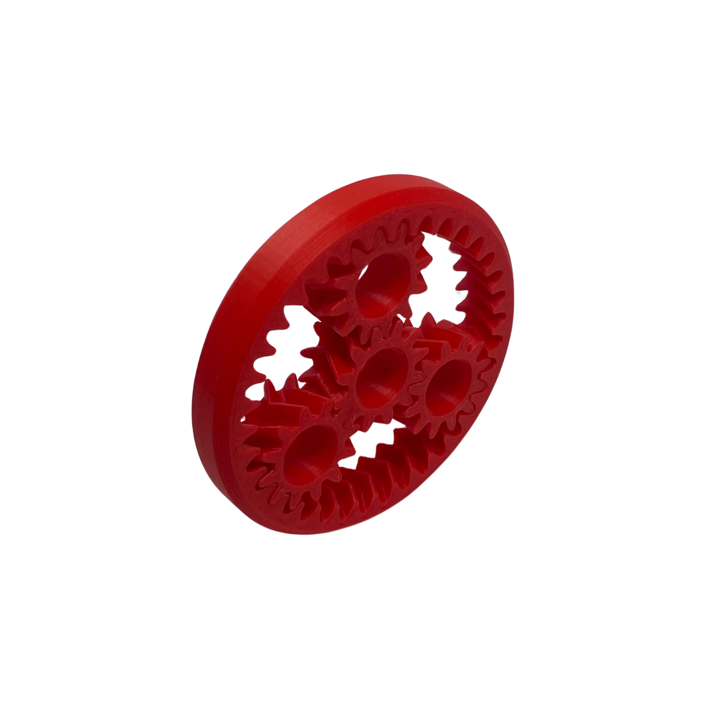 Red Fidget Spinner Gear