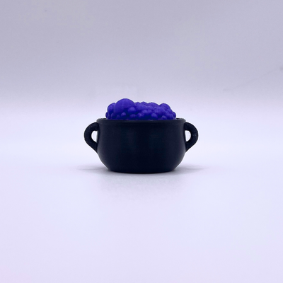 Cauldron Clicker Halloween fidget toy with crisp ASMR clicks, spooky design, and magical style—perfect seasonal gift for stress relief.