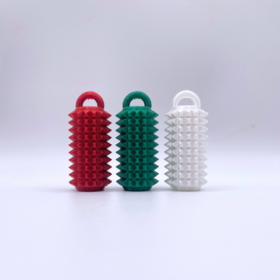 Christmas Pain Stims with festive design, portable stress and pain relief tool perfect for holiday comfort and relaxation.