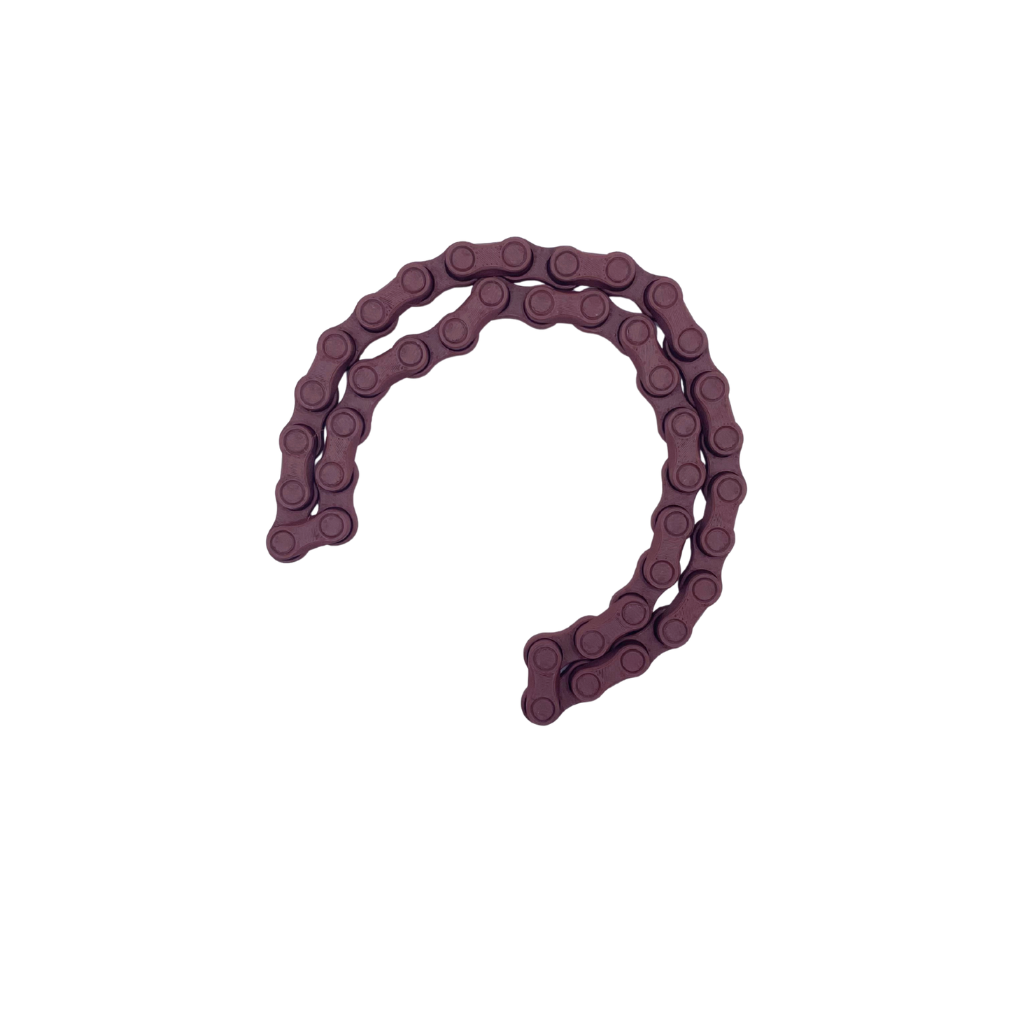 Flexi Chain Links xl burgundy fidget toy