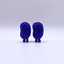 Purple Pickle color-changing textured clicker fidget toy, shifts from purple to pink with heat, perfect for ASMR and stress relief.