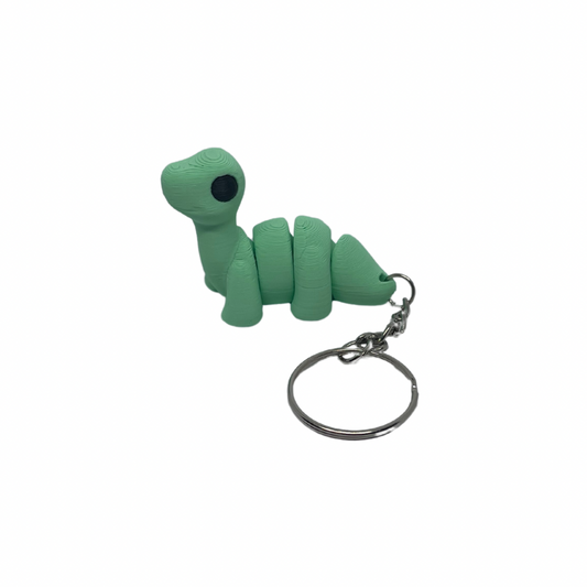 Brontosaurus Keyring