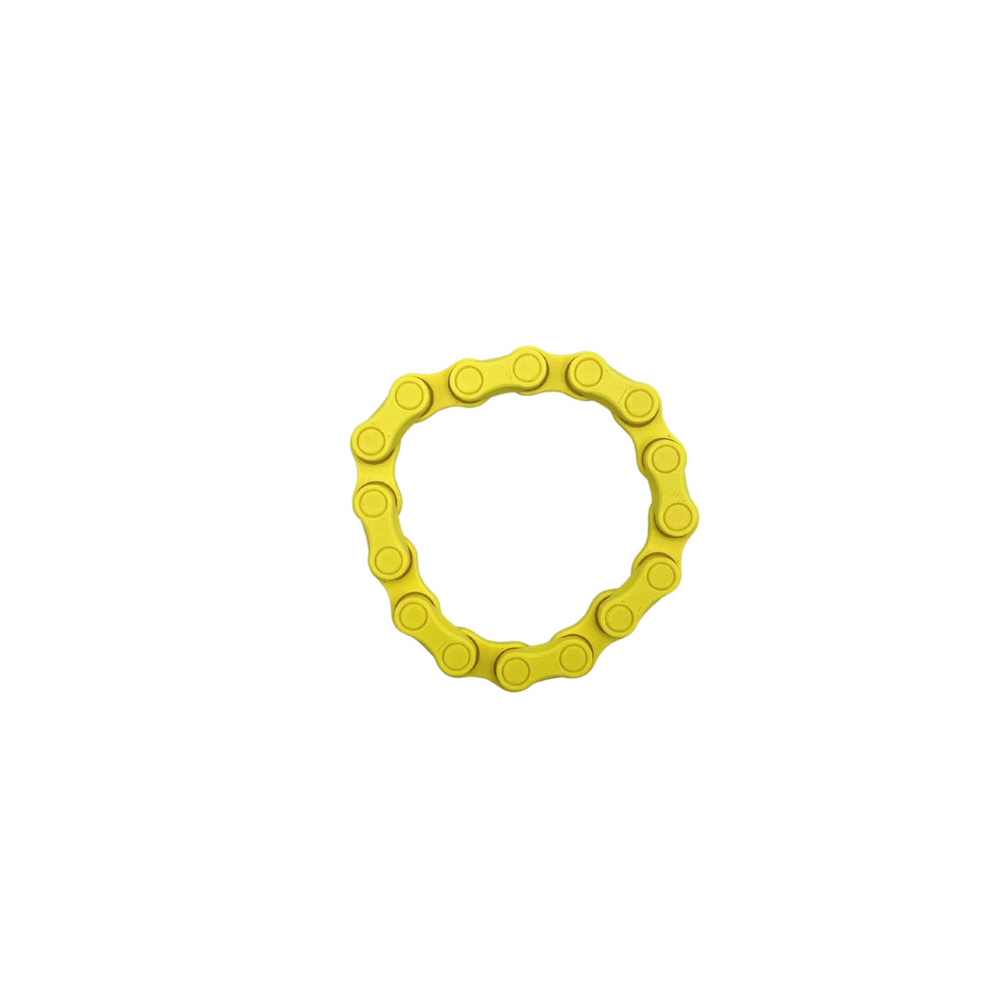 Flexi Chain Links yellow large fidget toy