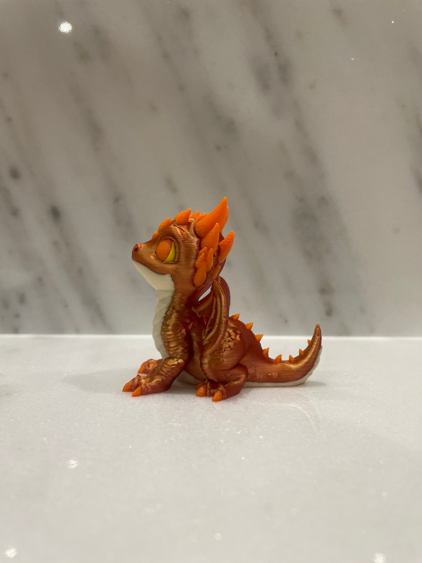 Fire Dragon Still Figurine