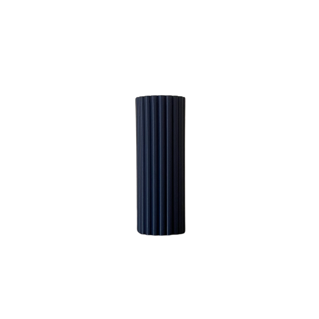Terra Ribbed Vase