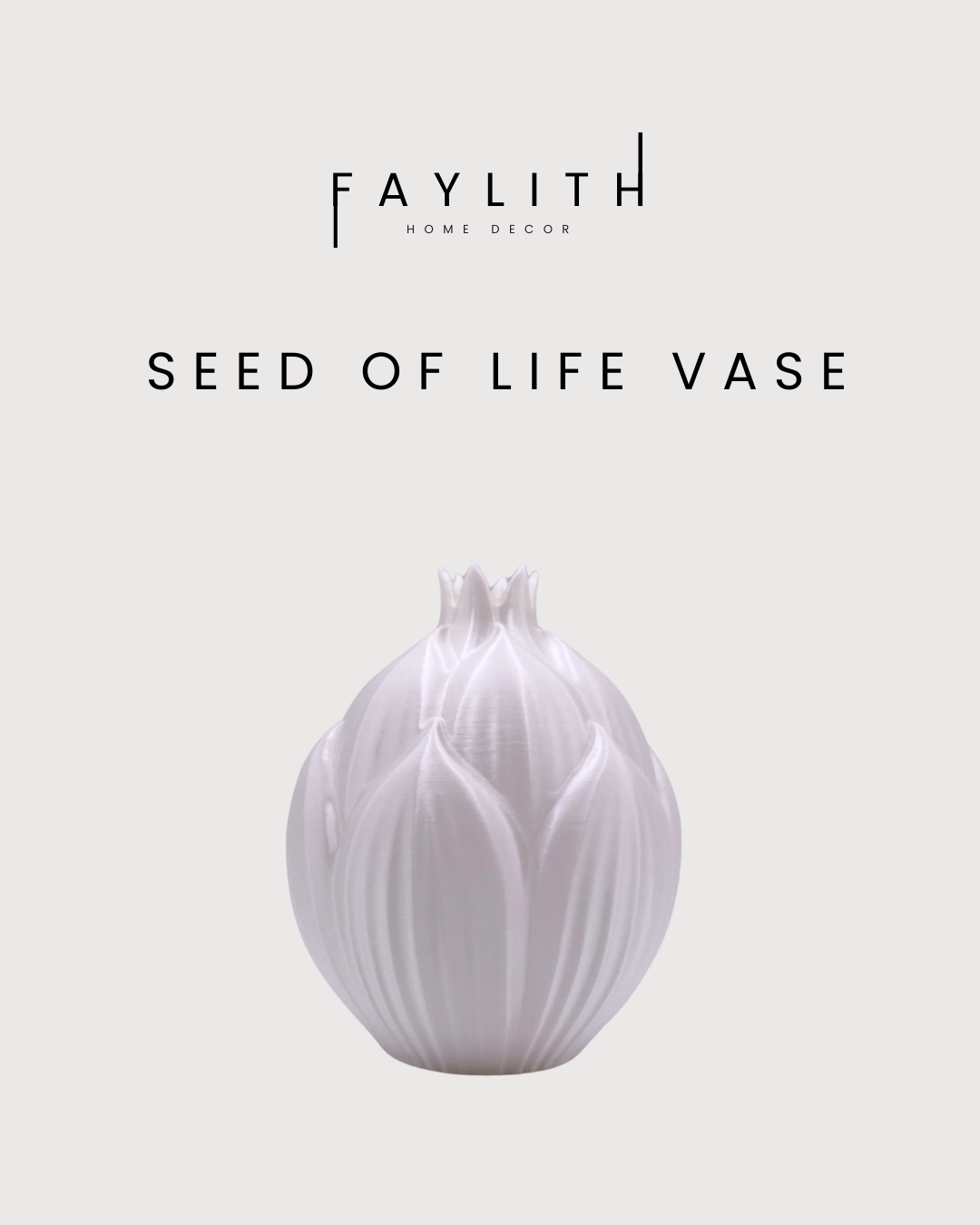 Seed of Life Vase