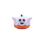 Ghost pumpkin ornament is perfect for Halloween to display on your shelf or table. 