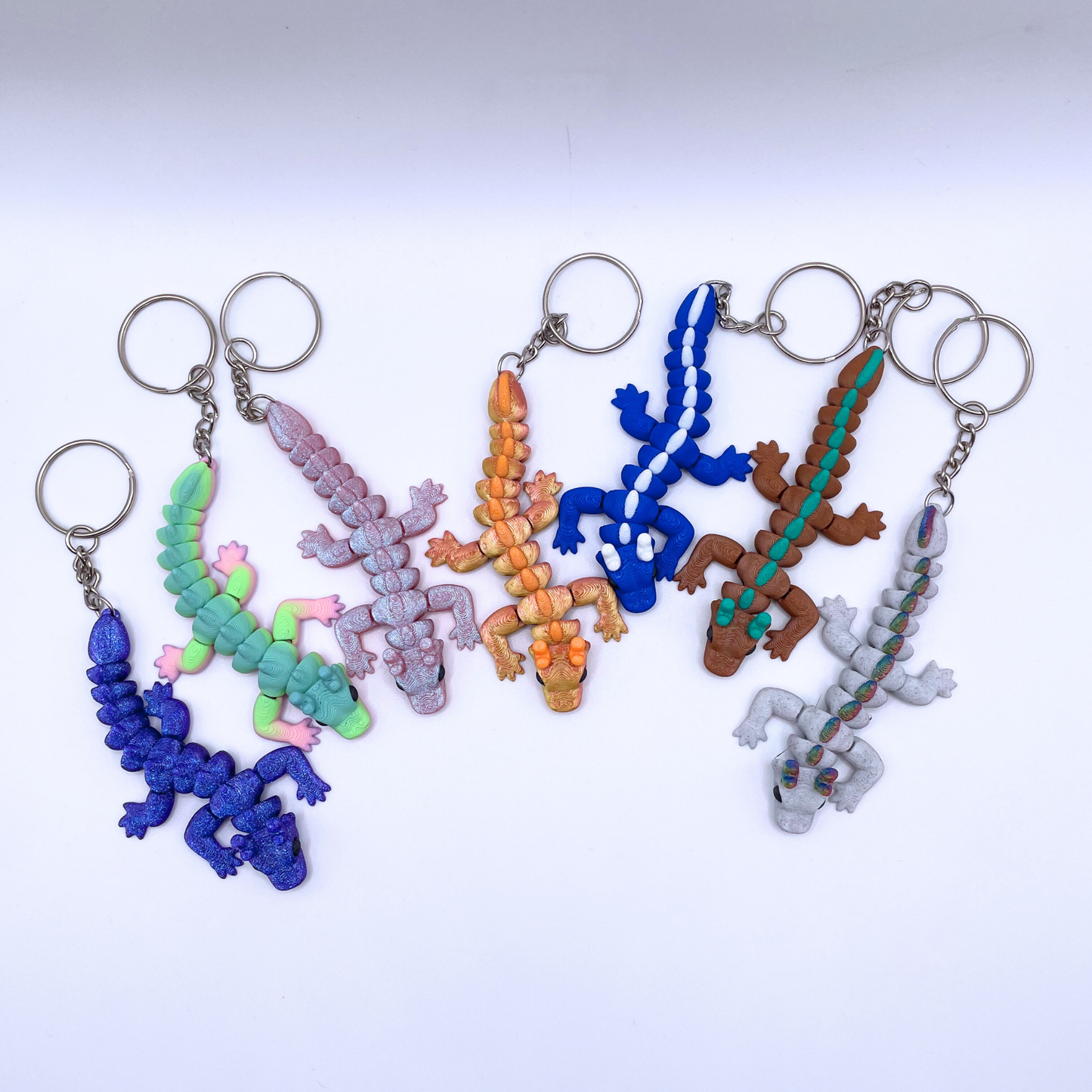 Elemental Dragon Keyrings