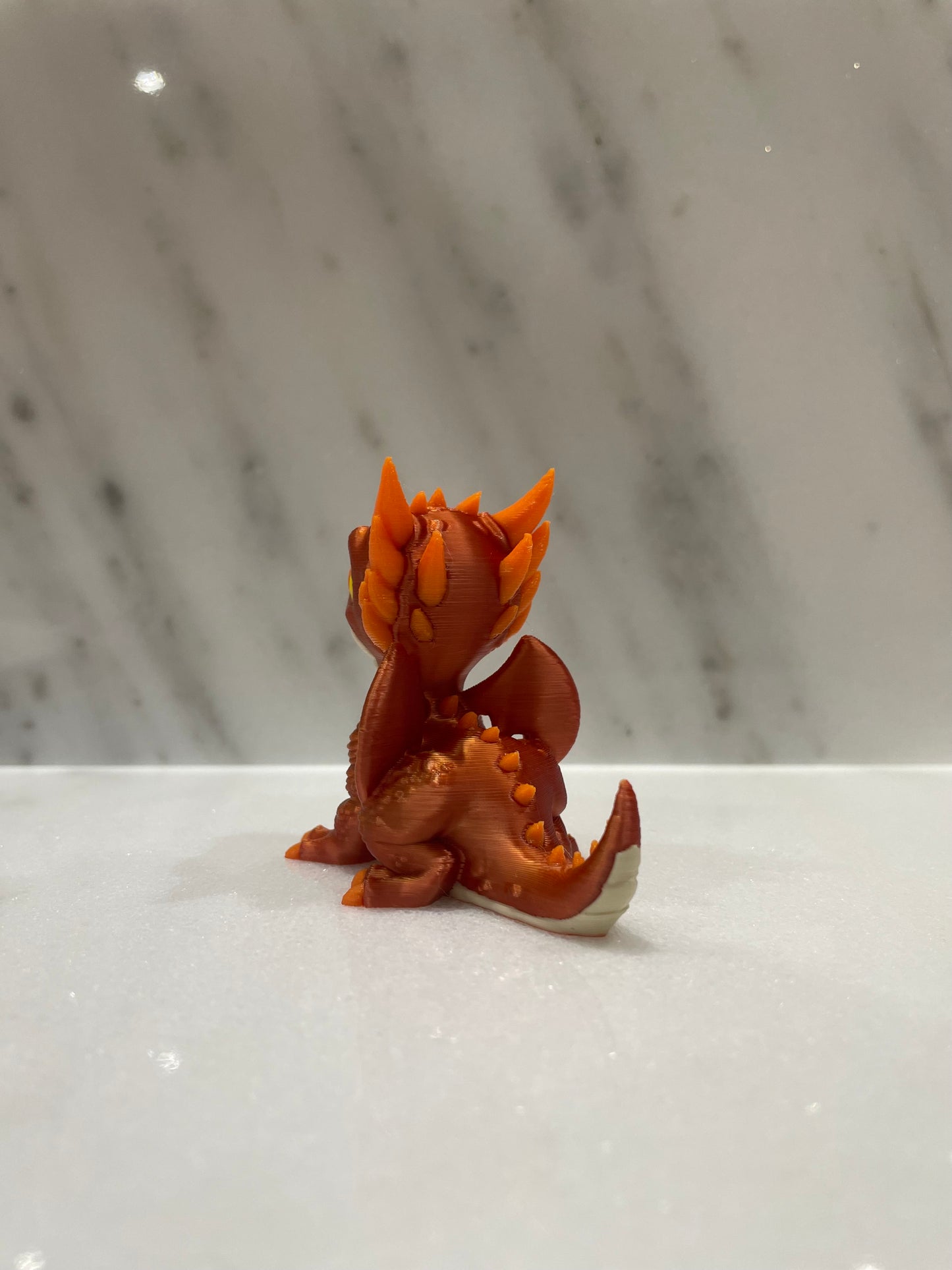 Fire Dragon Still Figurine