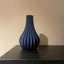 Ribbed Droplet Vase