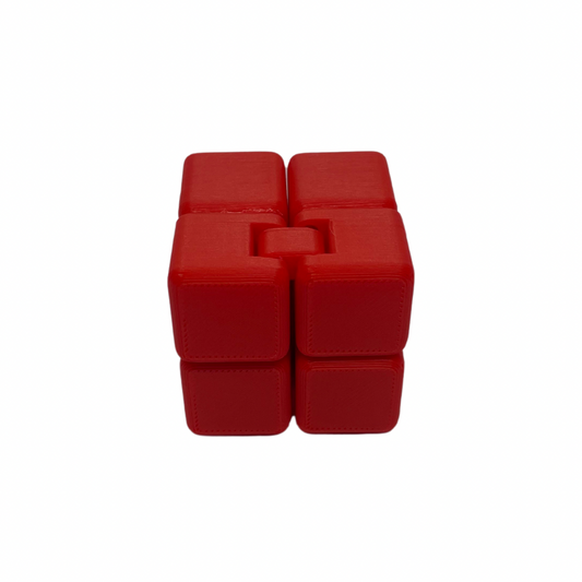 Red Infinity Cube Fidget Toy