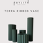 Terra Ribbed Vase
