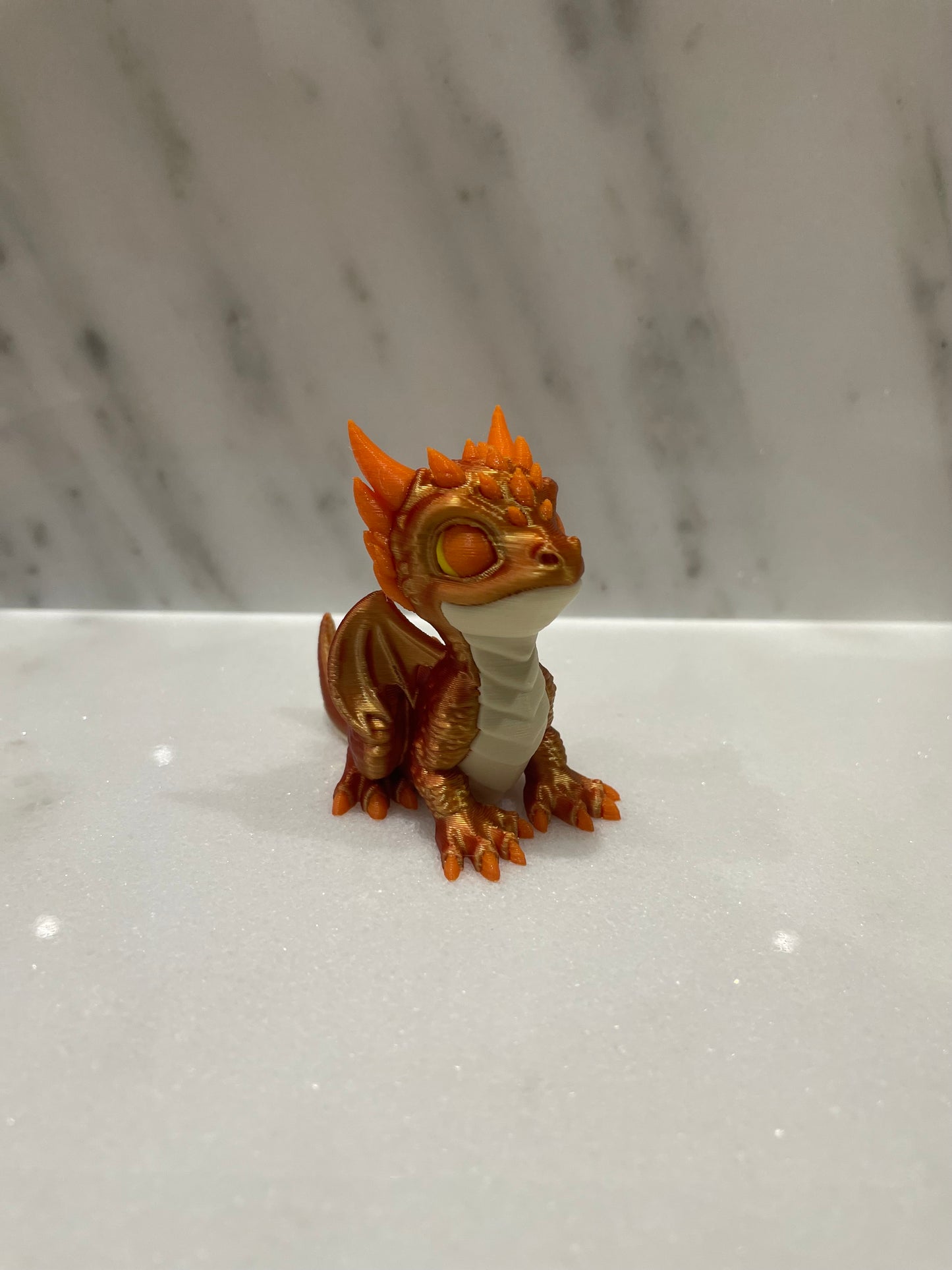 Fire Dragon Still Figurine