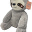 Weighted stuffed animal for anxiety from LoveHugs, featuring a soft, plush sloth design for therapeutic comfort.
