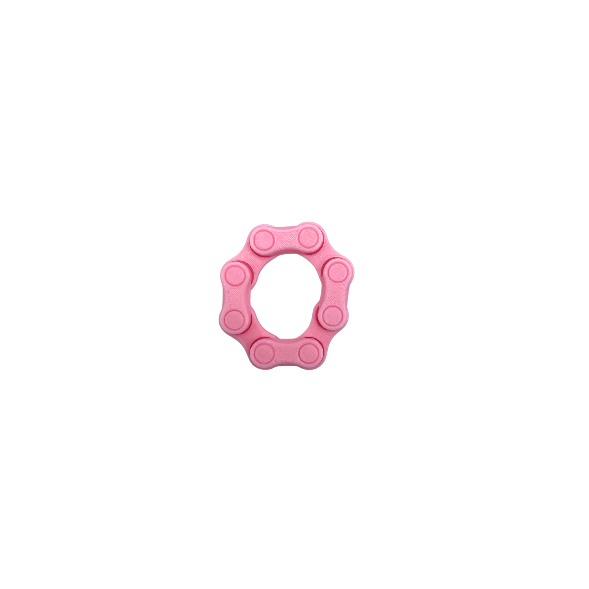 Flexi Chain Links pink small fidget toy
