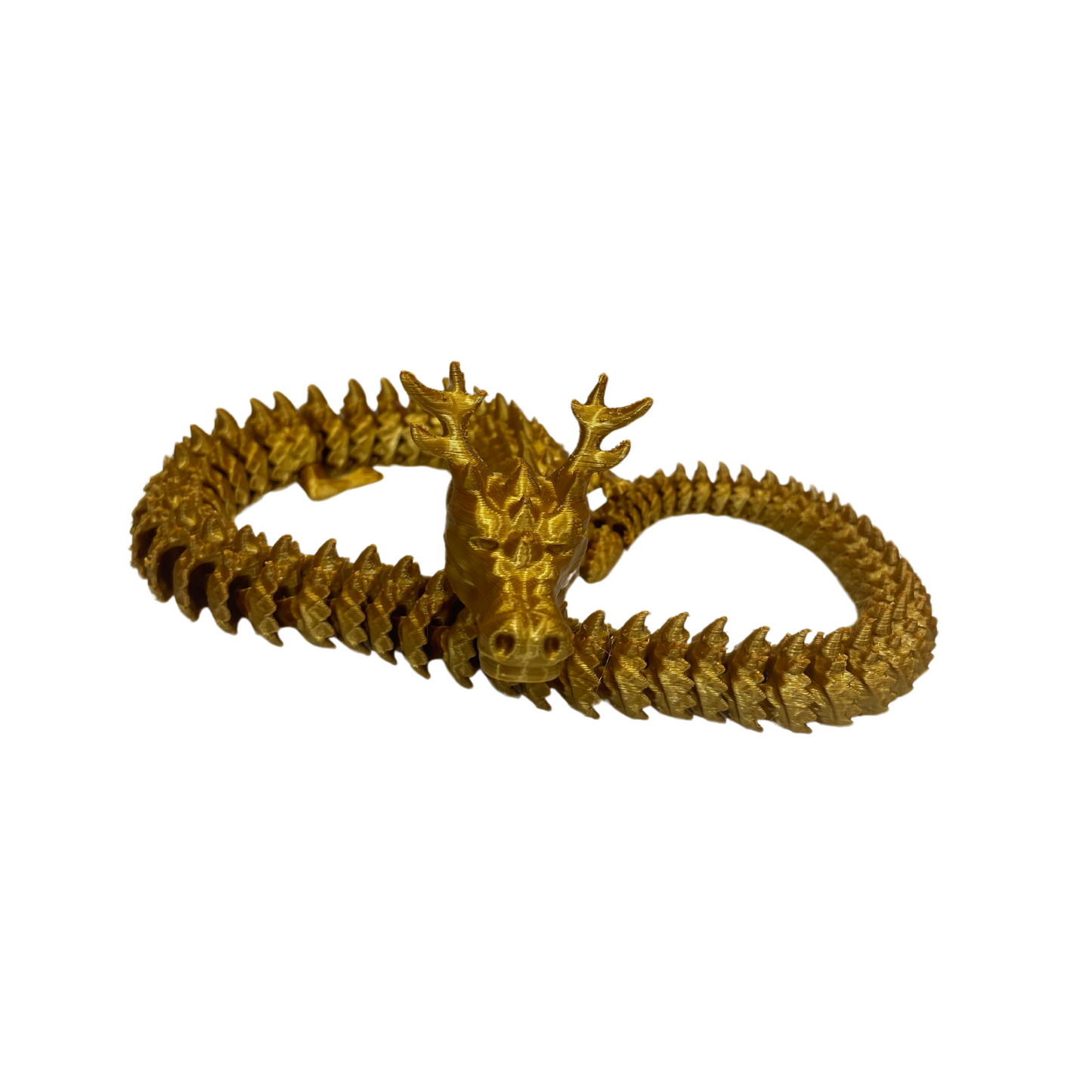 Long Gold Dragon Fidget Toy