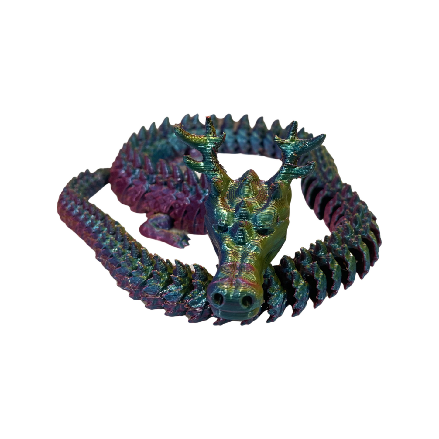 Long Rainbow Dragon Fidget Toy