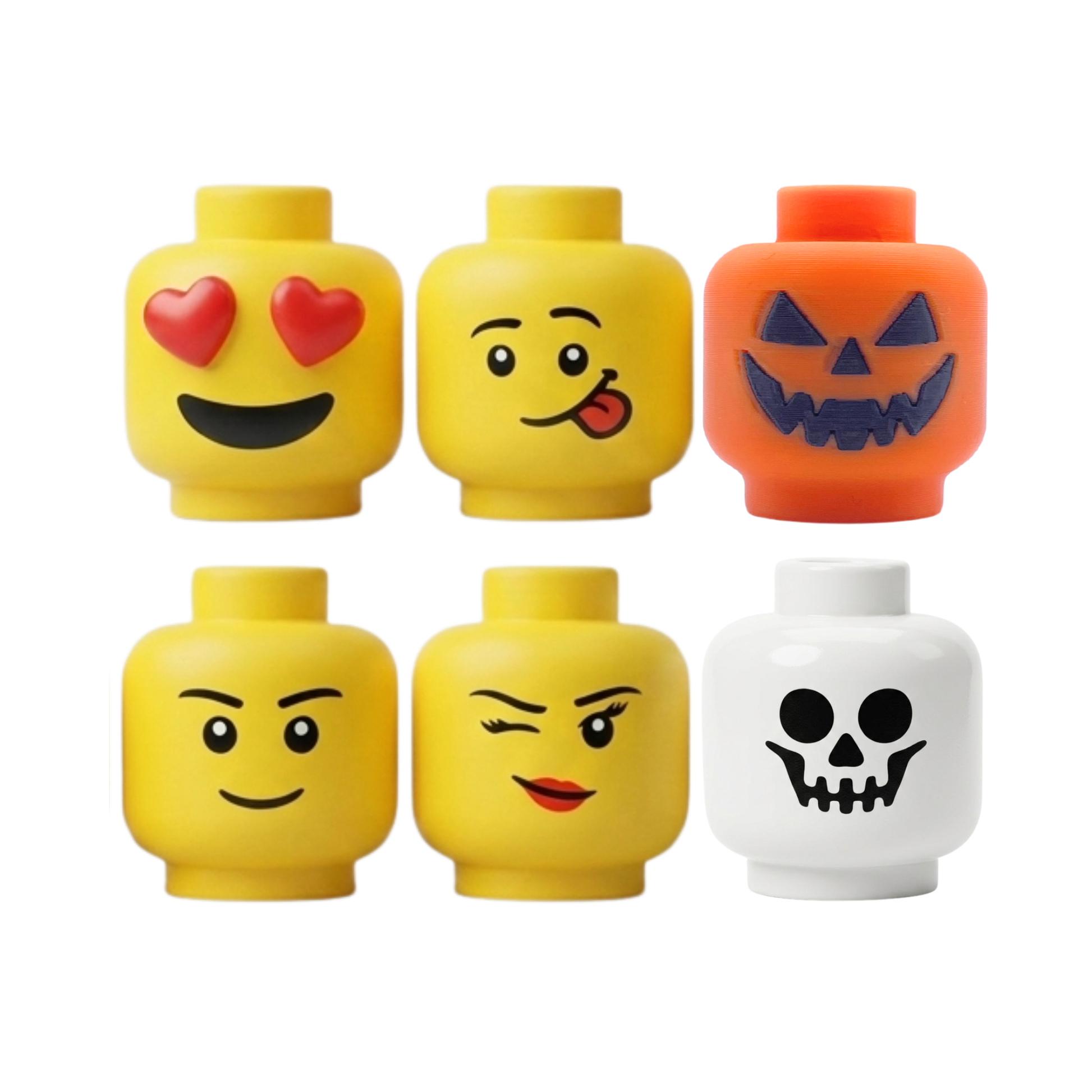 Brick head clickers fidget sensory toy