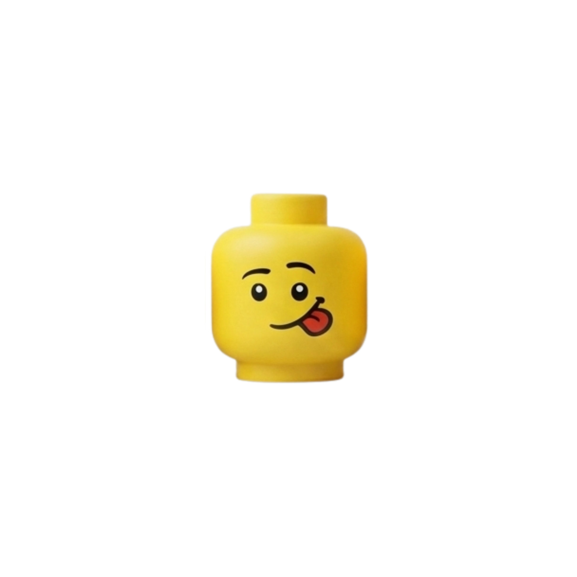 Brick head clicker tounge out