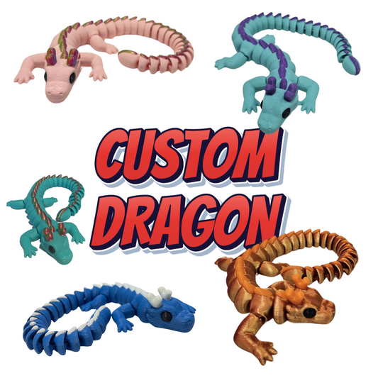 Custom Dragon Fidget Toy