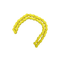 Flexi Chain Links yellow xl fidget toy