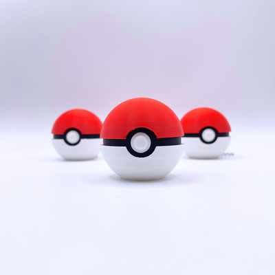 Poke Ball Clicker fidget toy with crisp ASMR clicks, fun gaming-inspired design, perfect for stress relief, focus, and collectible play.