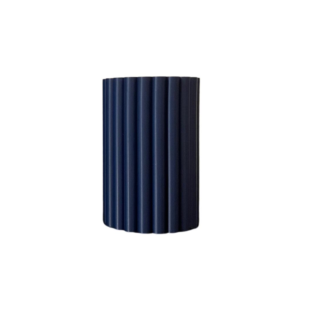 Terra Ribbed Vase