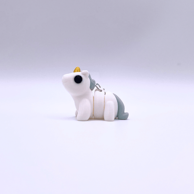 Unicorn Keyring
