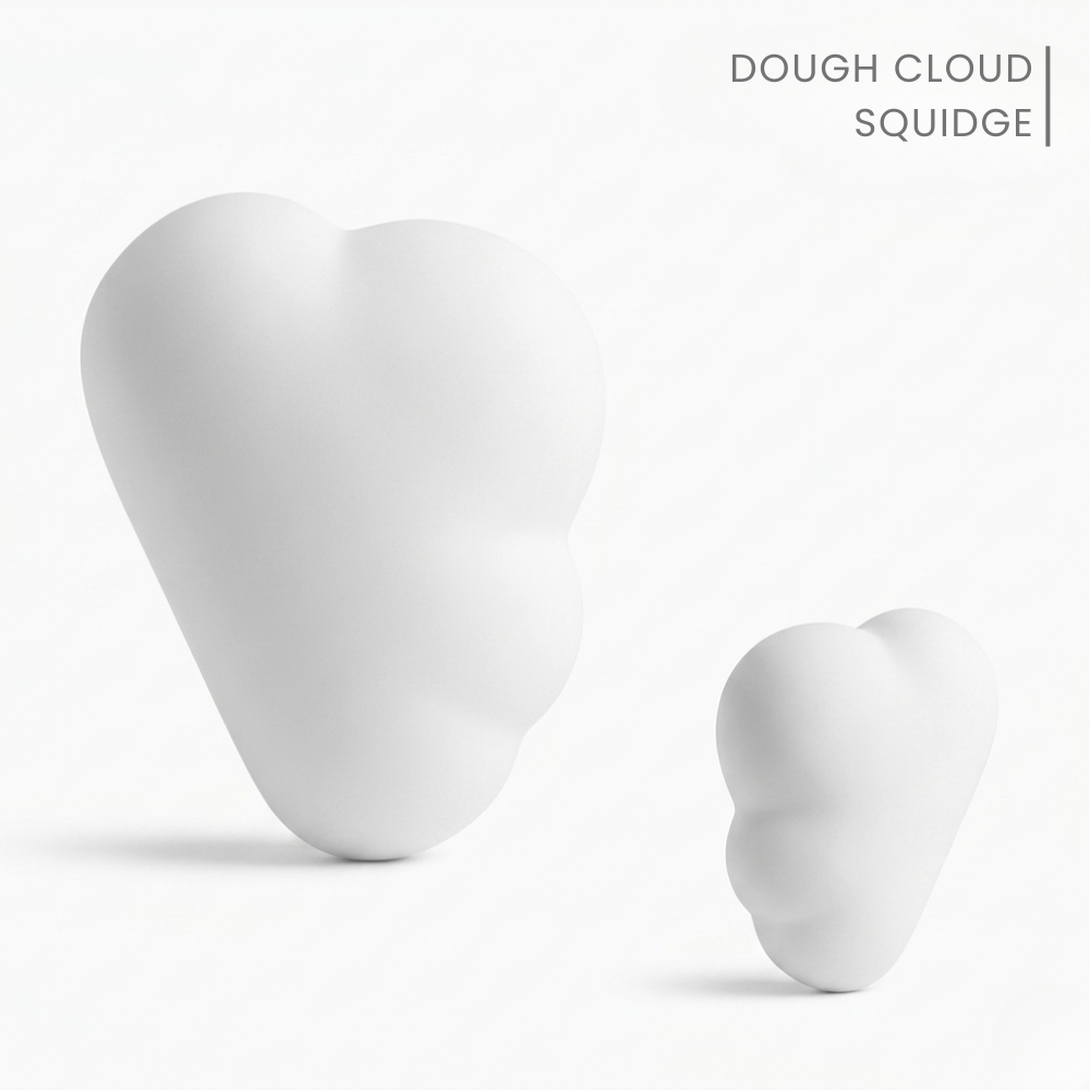 SQUIDGE Foam Filled Cloud Squishy sensory fidget toy
