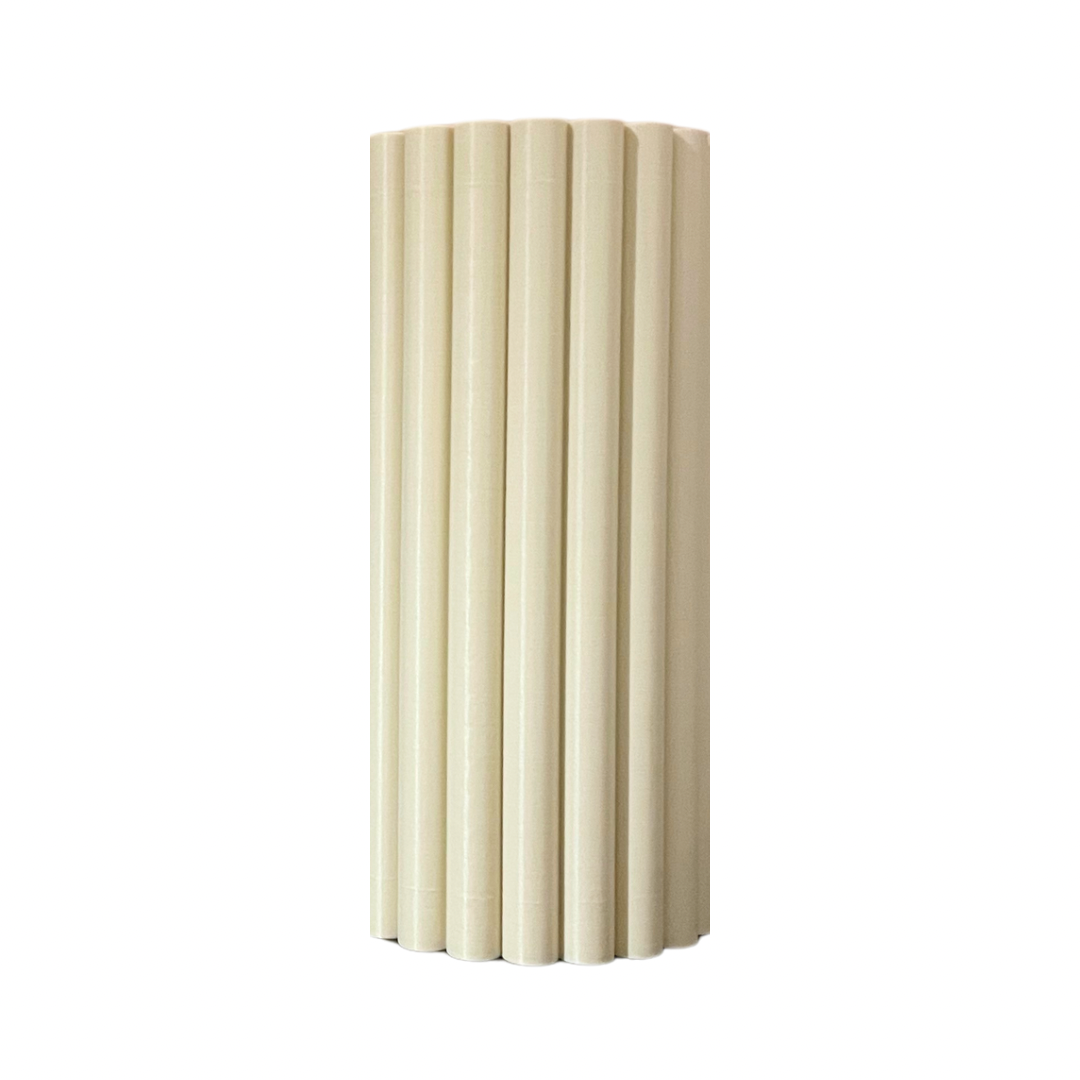 Ribbed Tube Vase