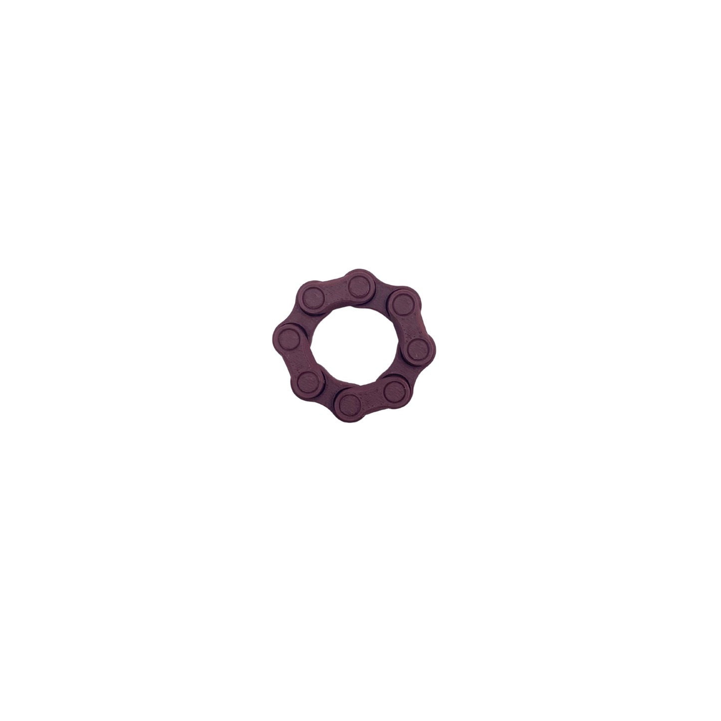 Flexi Chain Links burgundy small fidget toy