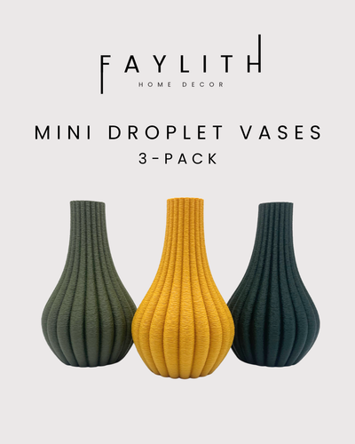 Mini Droplet Vases